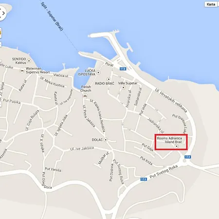 Adriatica Island Brac Penzion Supetar